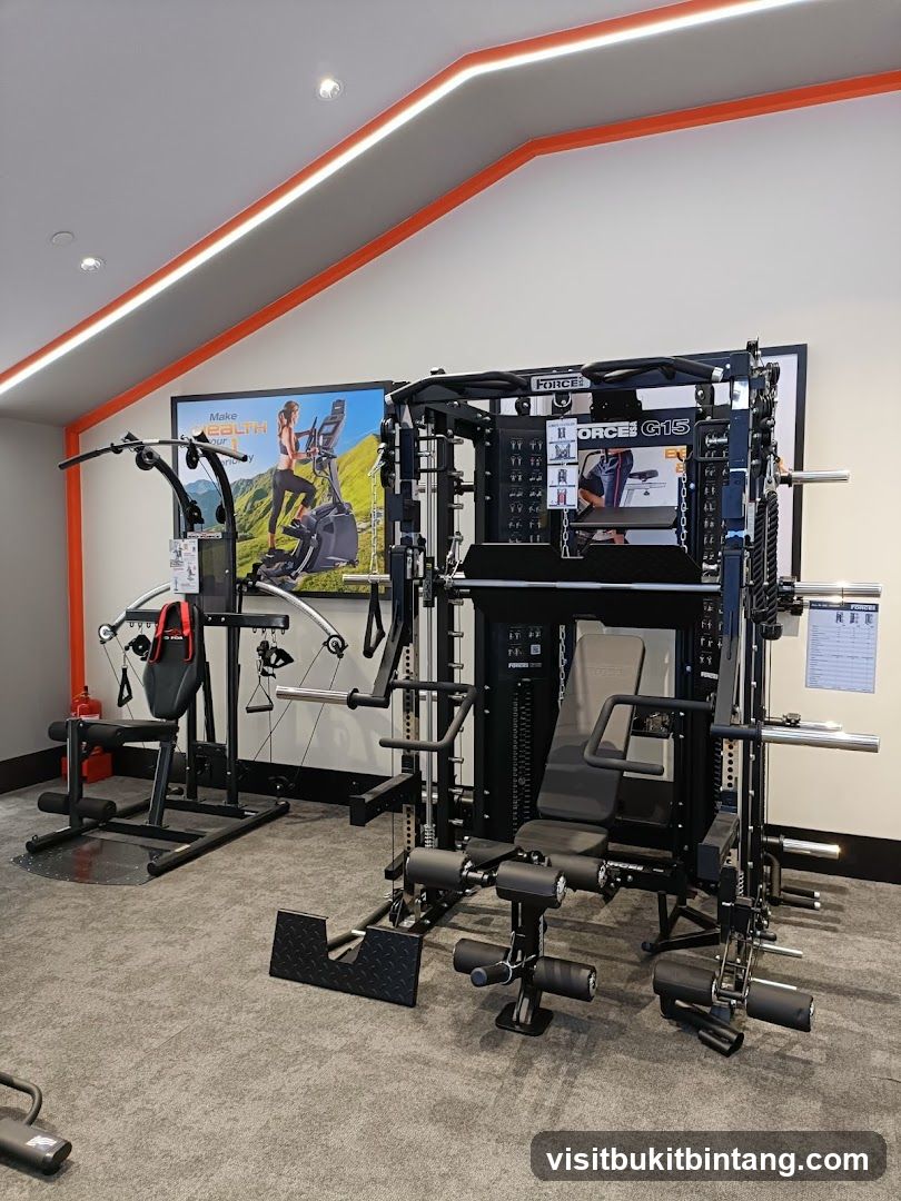 Gym Equipment Display