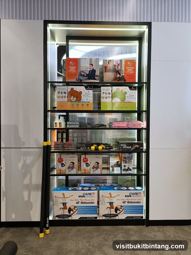 Fitness Equipment Display