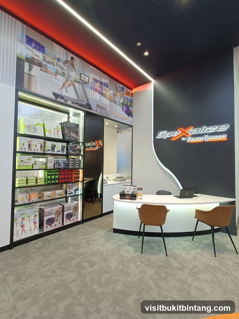 Fitness Concept Store Interior