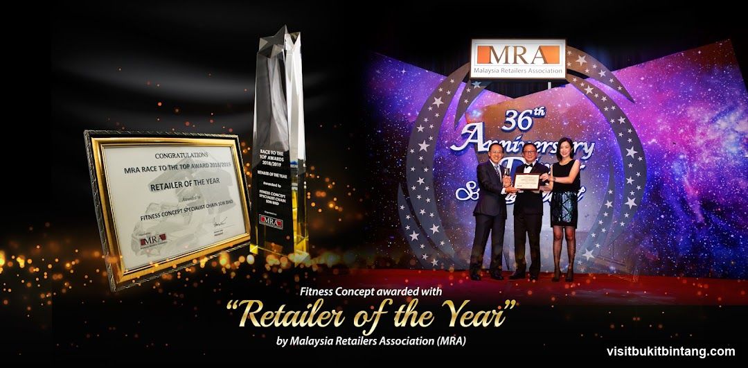 Fitness Concept awarded Retailer of the Year