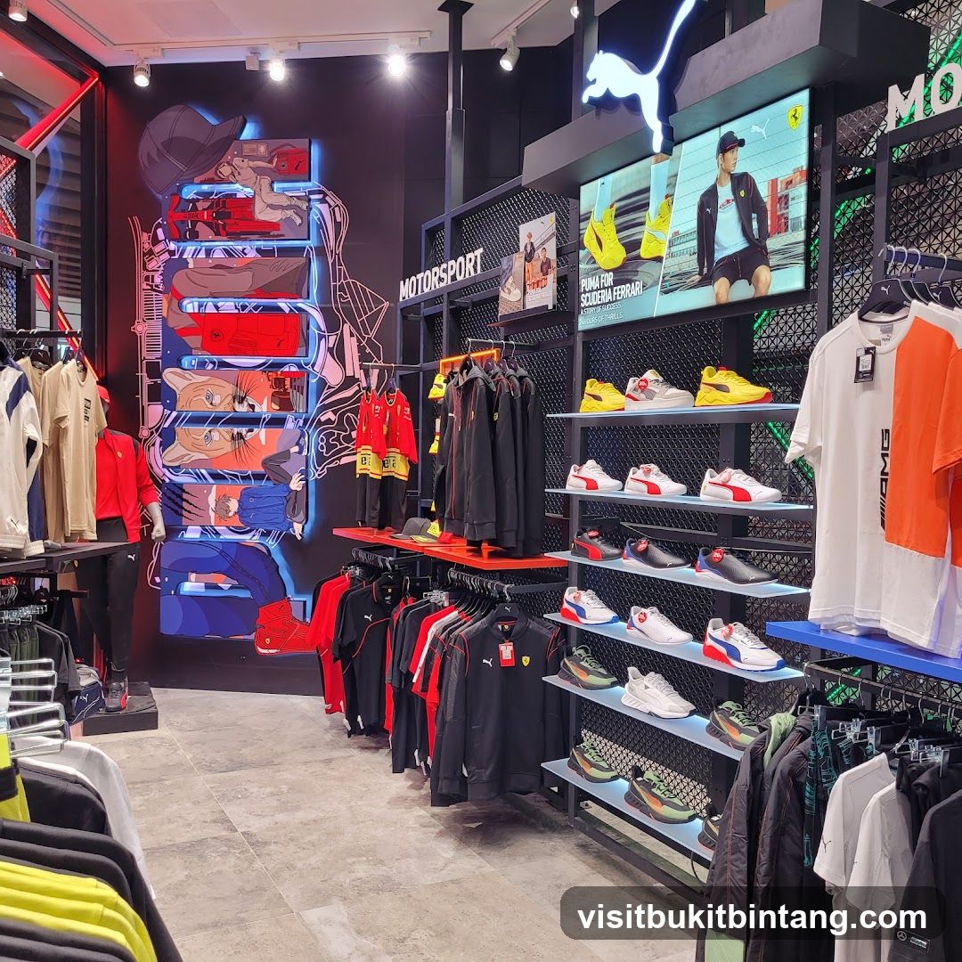 Puma Motorsport Store Interior