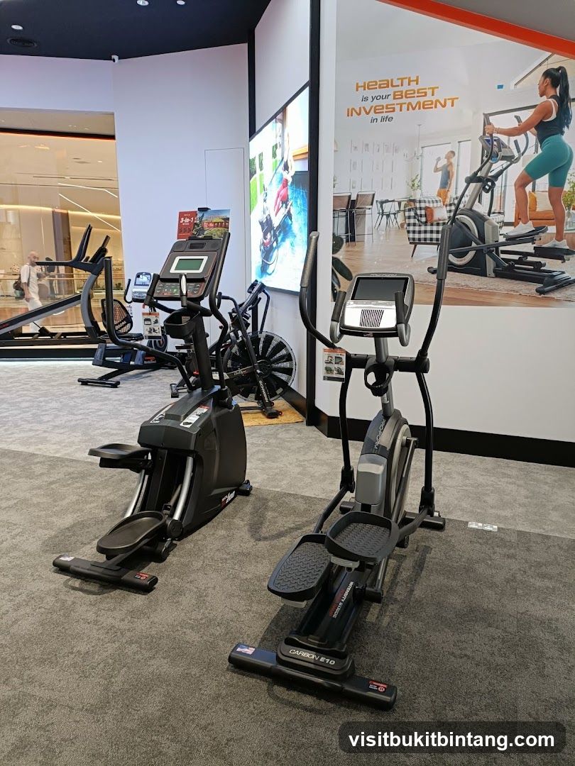 Elliptical Machines in a Store