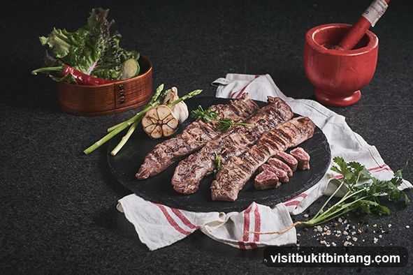 Grilled Skirt Steak with Sides