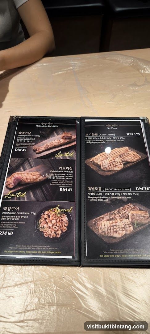 Main Menu, Pork BBQ