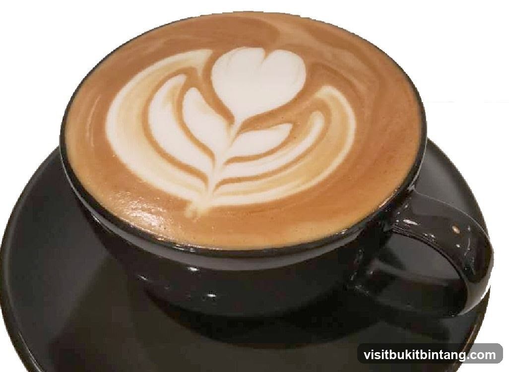 Latte with Heart Art