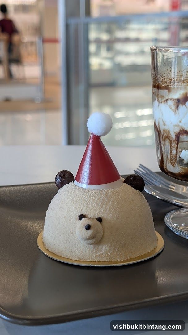 Christmas-themed dessert