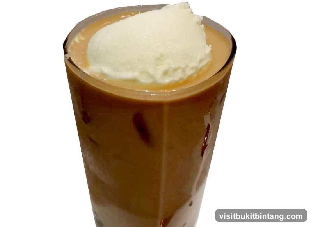 Iced Coffee with Ice Cream