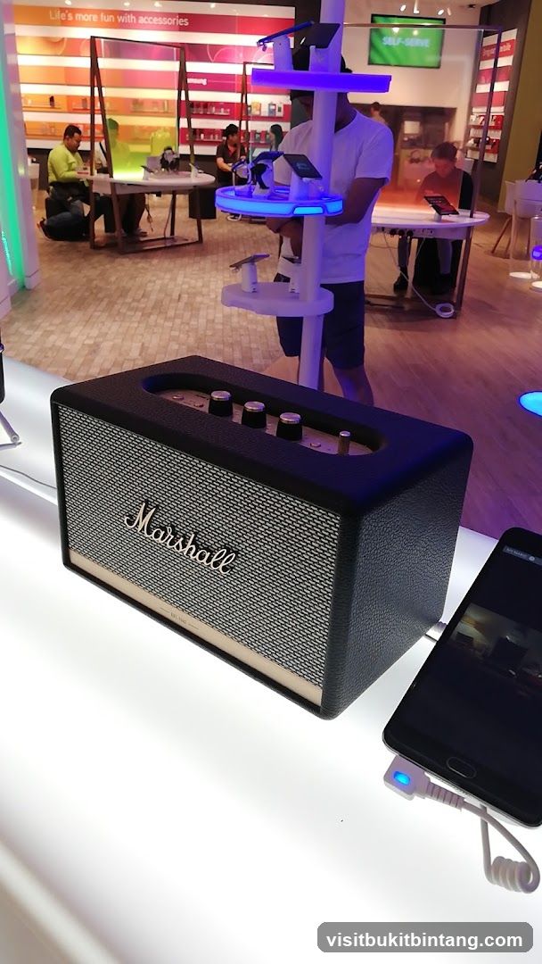 Marshall Speaker and Phone Display