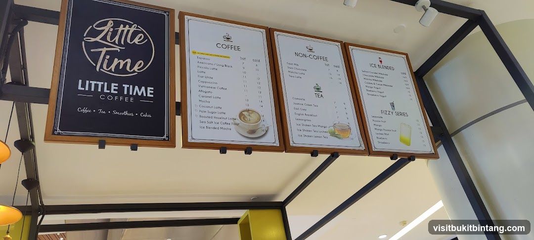 Little Time Coffee Menu