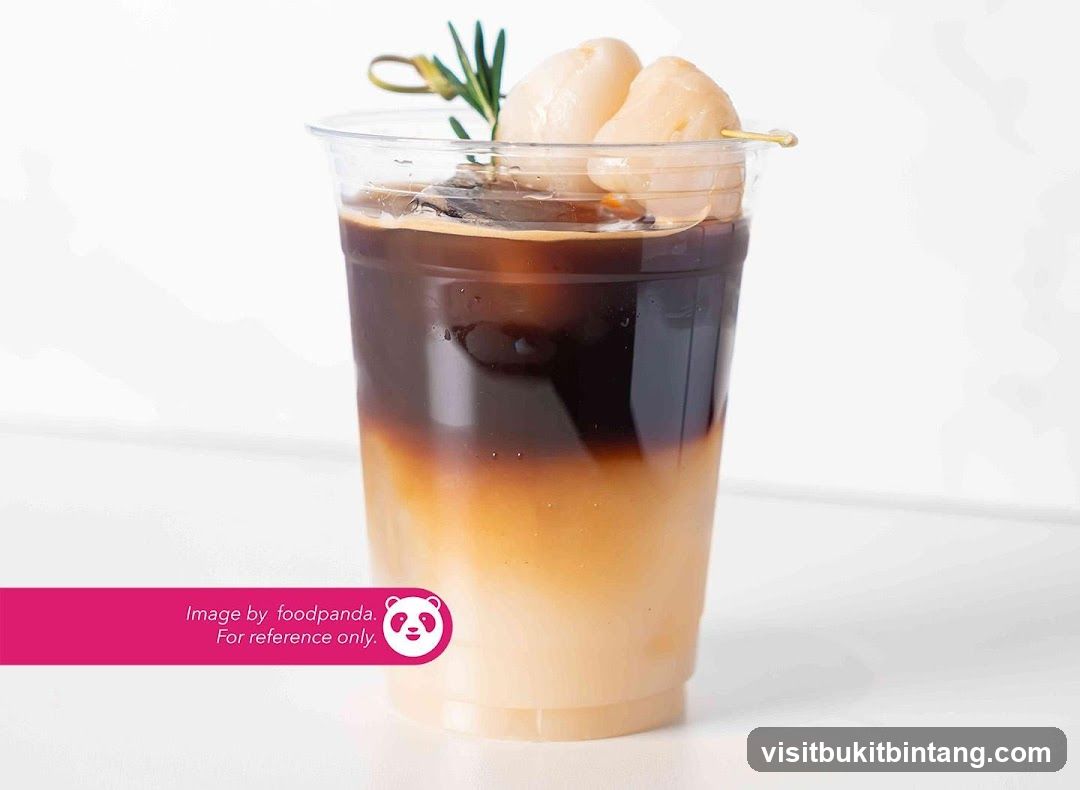 Iced Coffee with Lychee