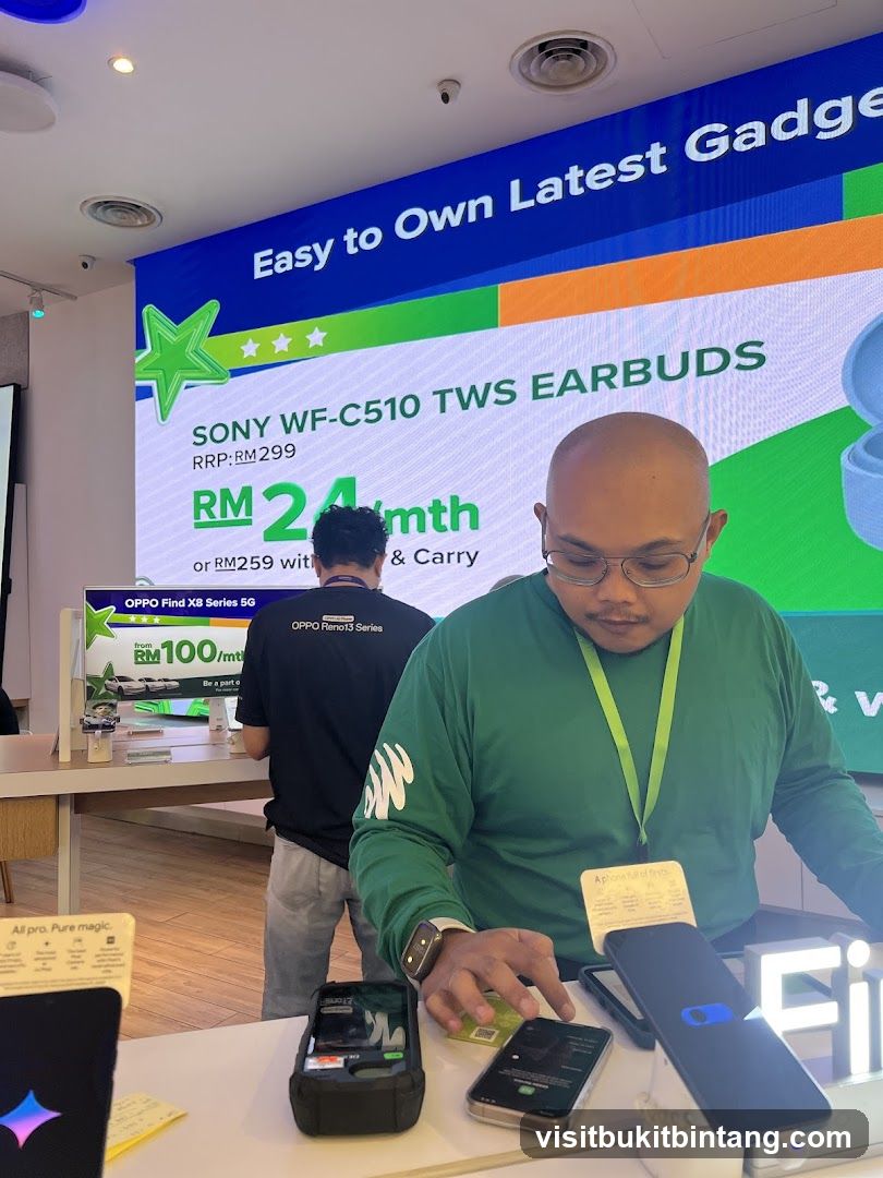 Electronics Store Display