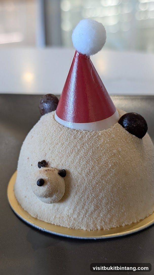 Christmas-themed dessert