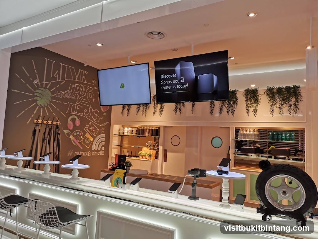 Retail Display with Sonos Advertisement