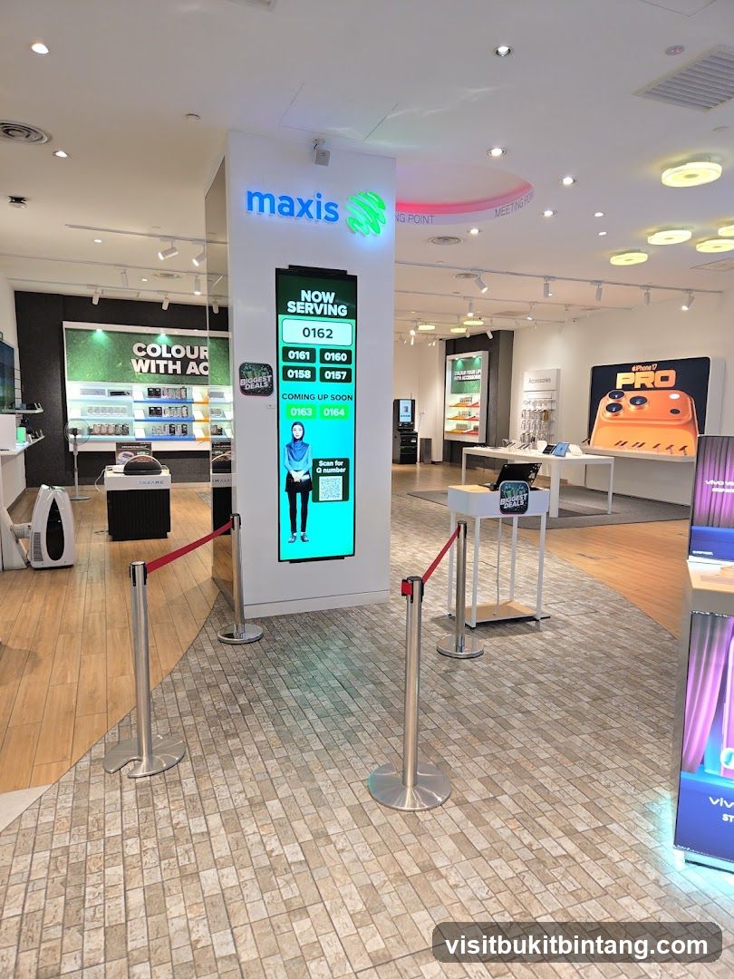 Maxis Store Interior