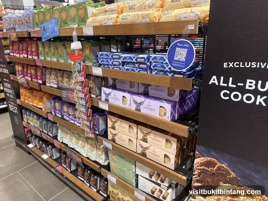 Biscuits and Cookies Display