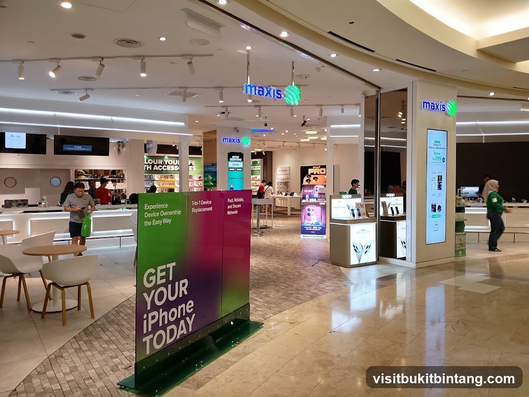 Maxis Store Interior