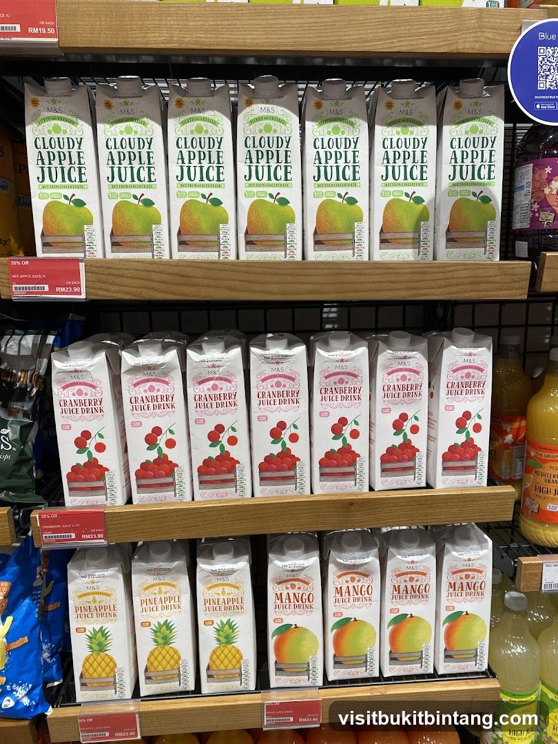 Juice Drinks on Shelves