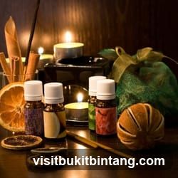 Aromatherapy display