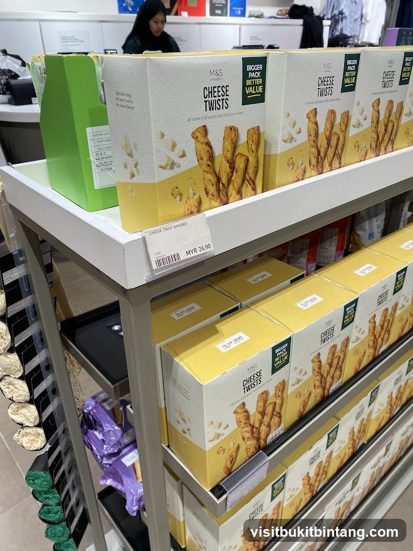 Cheese Twists Display