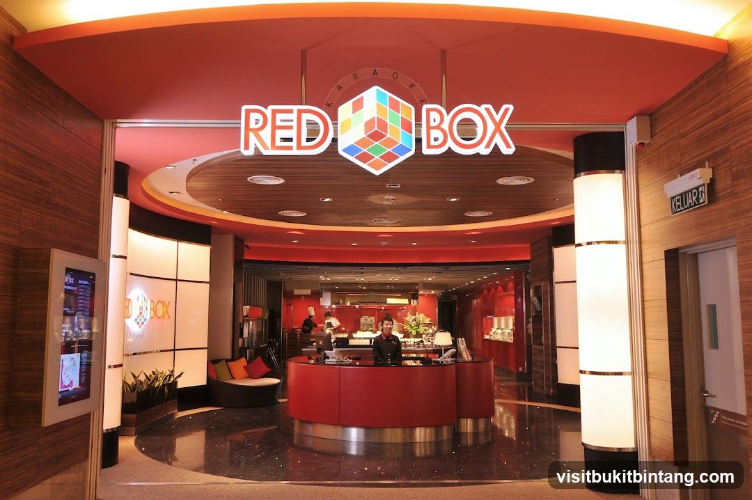 Red Box Karaoke Entrance
