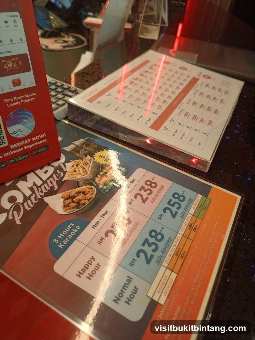 Redbox Karaoke Packages