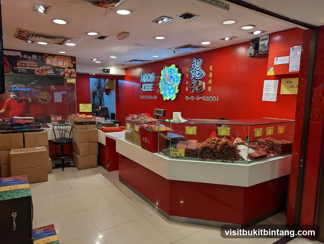 Bak Kwa Shop Interior