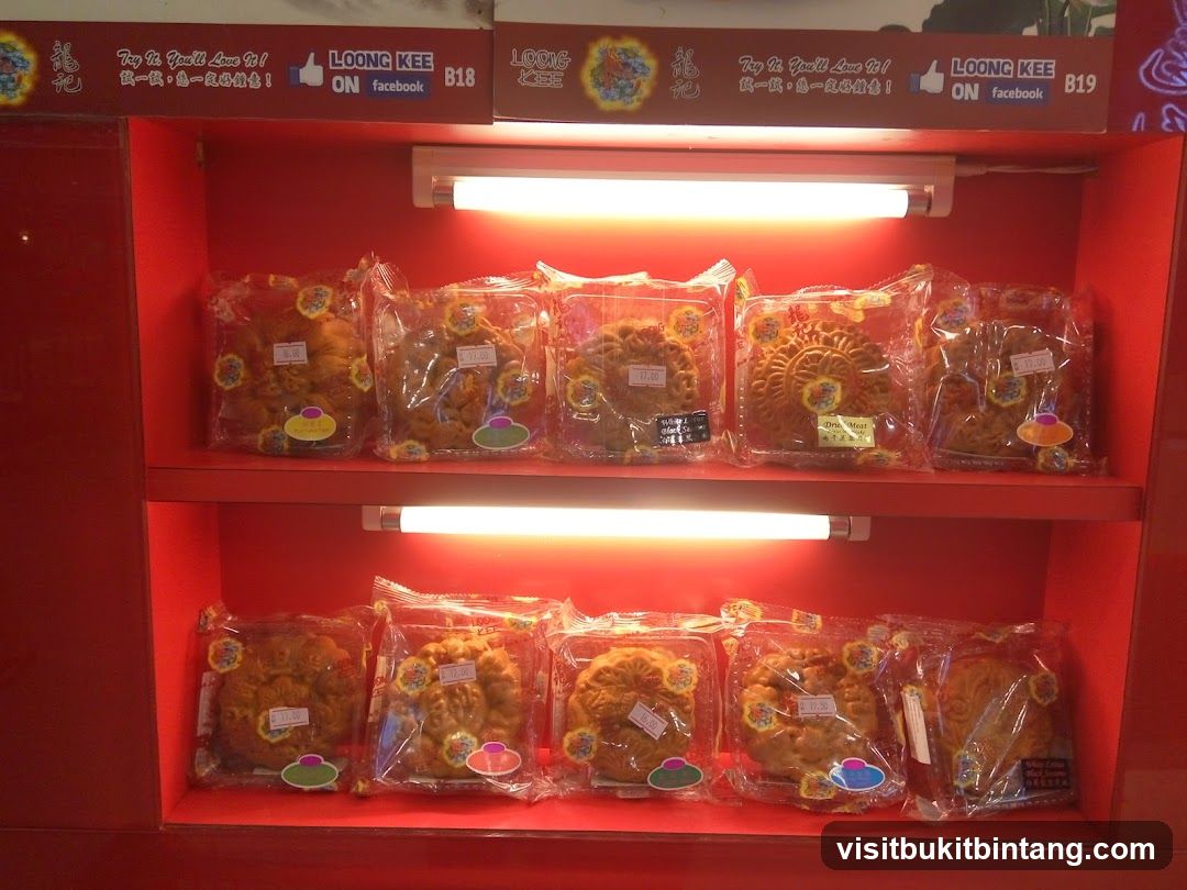 Mooncakes on Display