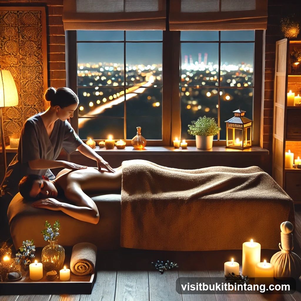 Relaxing Massage with City View