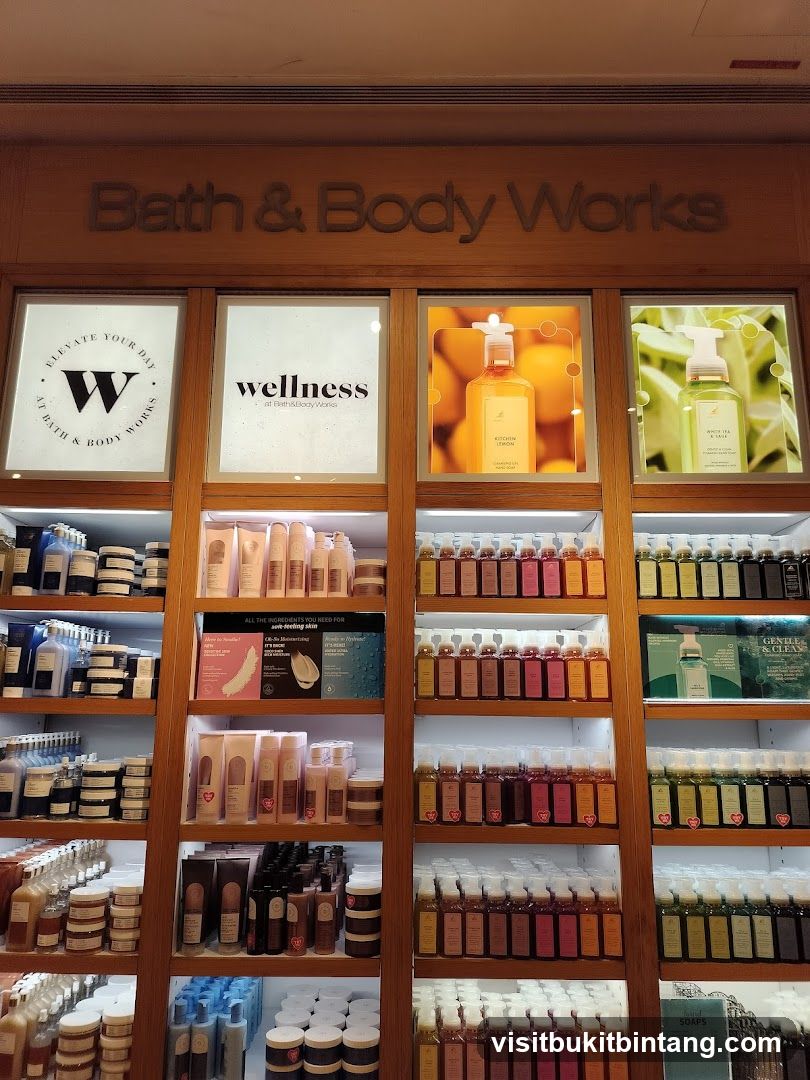 Bath & Body Works Display