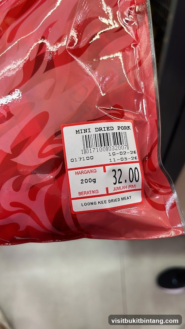 Mini Dried Pork Packaging