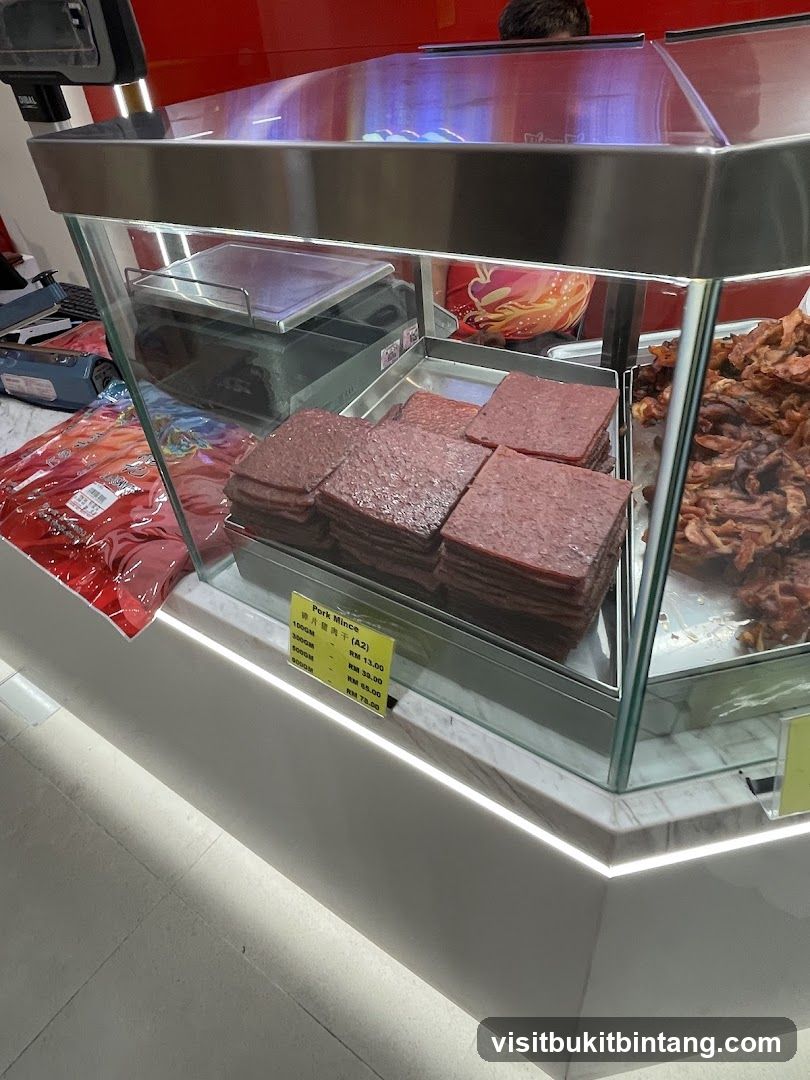 Pork Mince Display