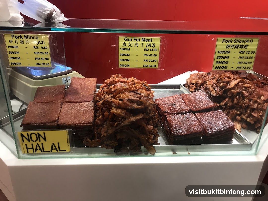 Pork Jerky Display