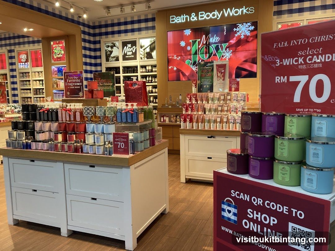 Bath & Body Works Store Interior