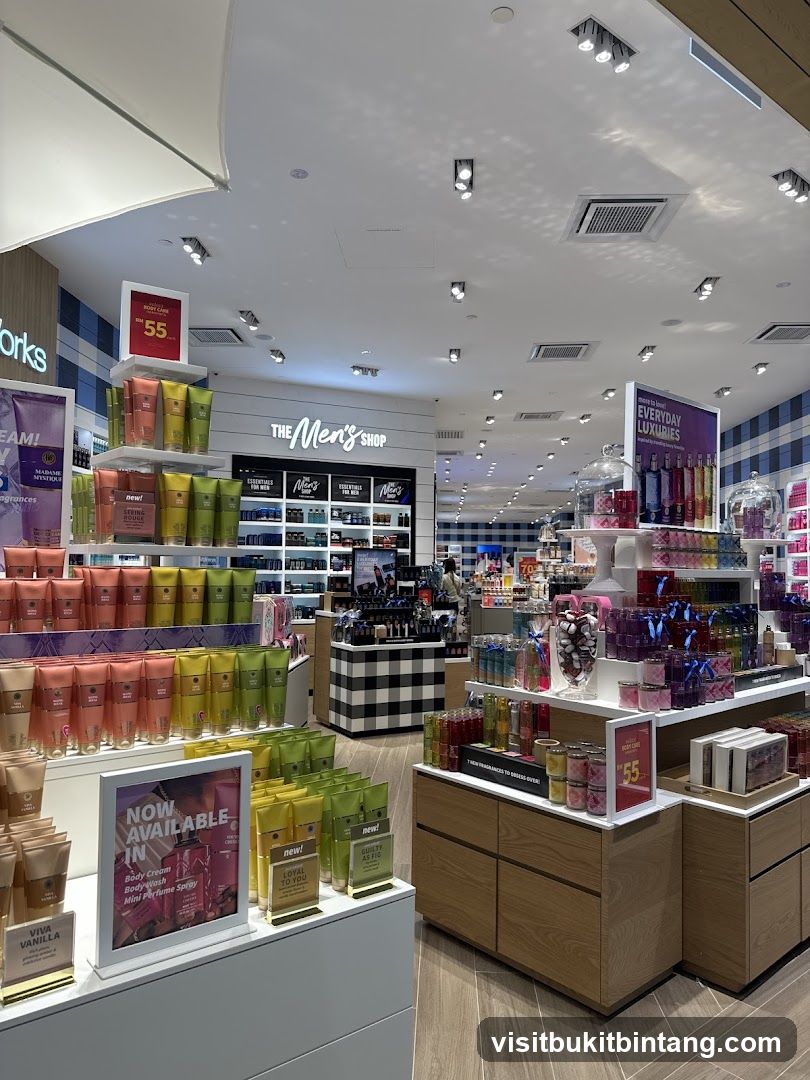 Bath and Body Works Store Interior