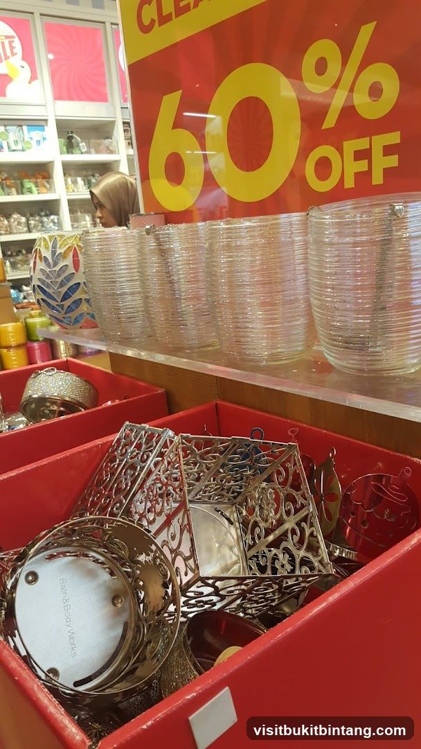 Sale Signage and Merchandise