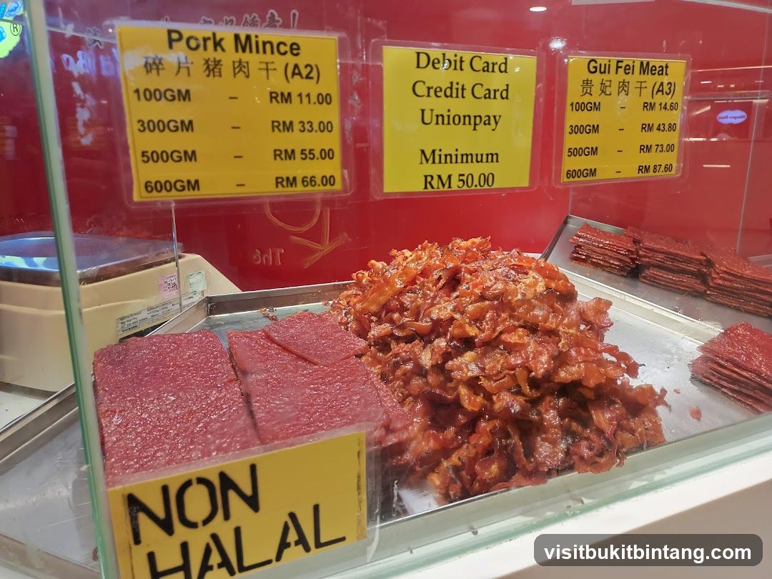 Meat Products Display