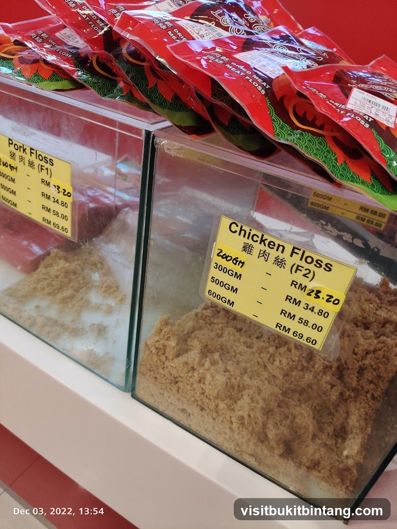 Meat Floss Display