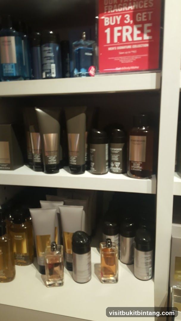 Men's Fragrance Display