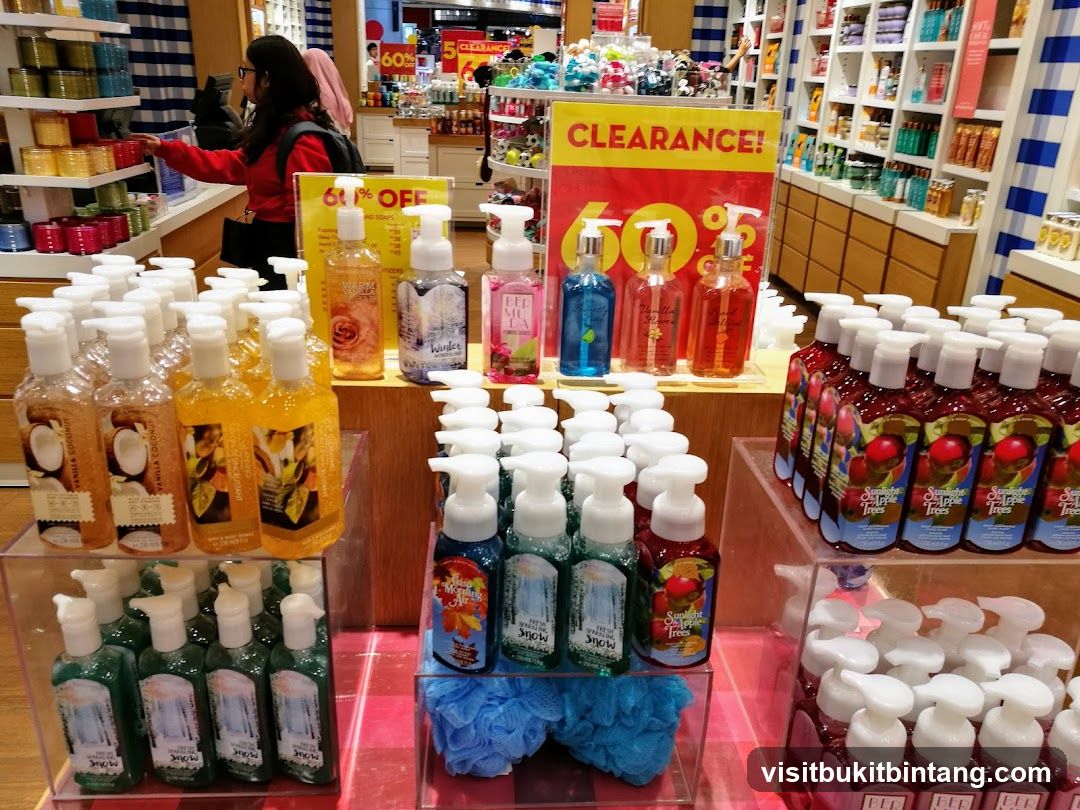 Hand Soaps Display