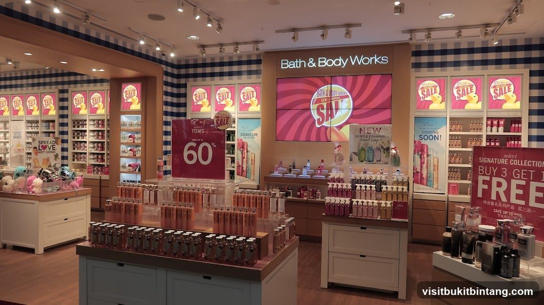 Bath & Body Works Store Interior