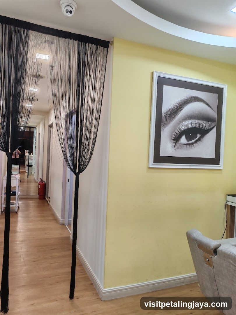 Interior of a beauty salon or spa
