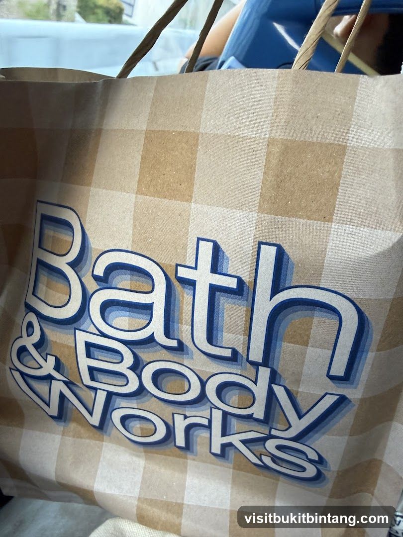 Bath & Body Works Shopping Bag