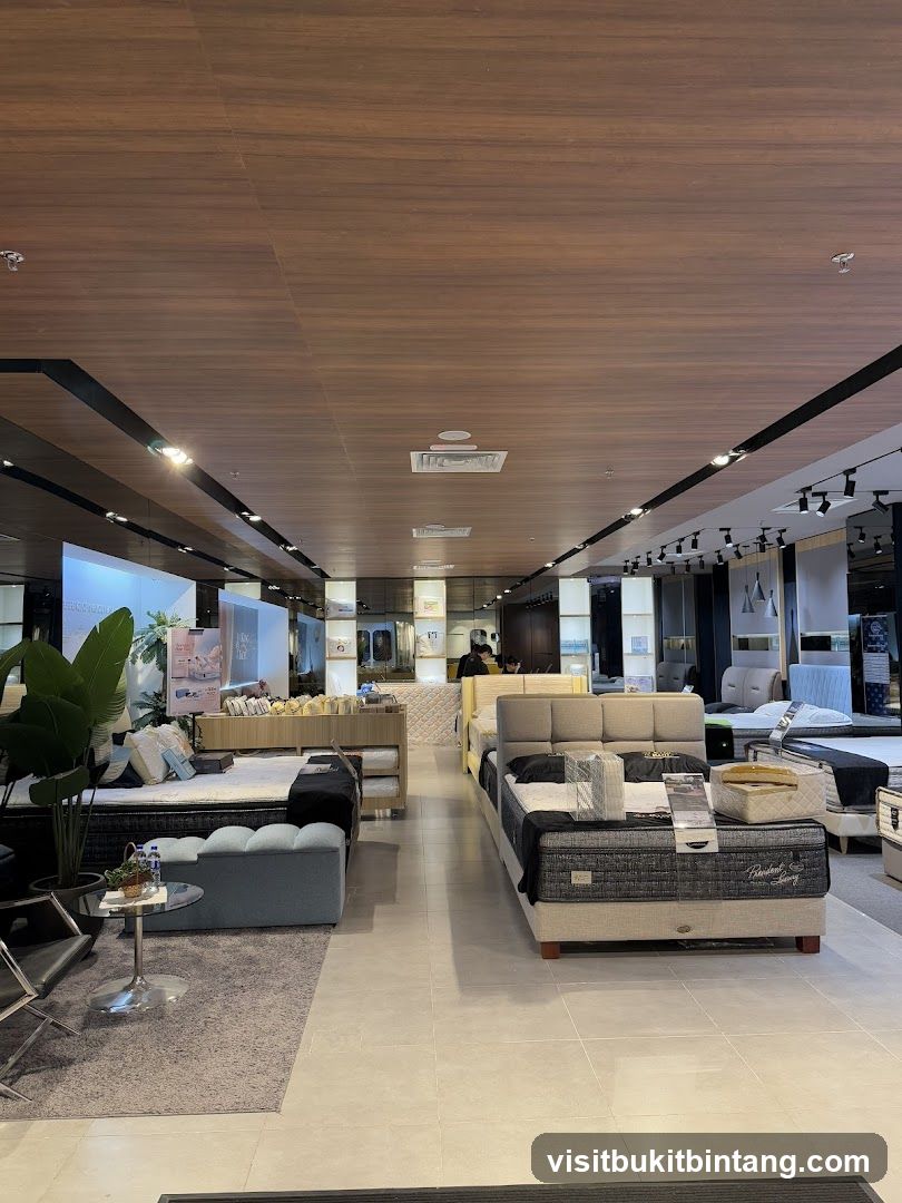 Mattress Store Interior
