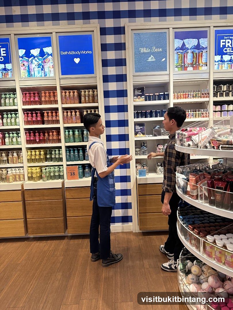 Bath & Body Works Store Interior