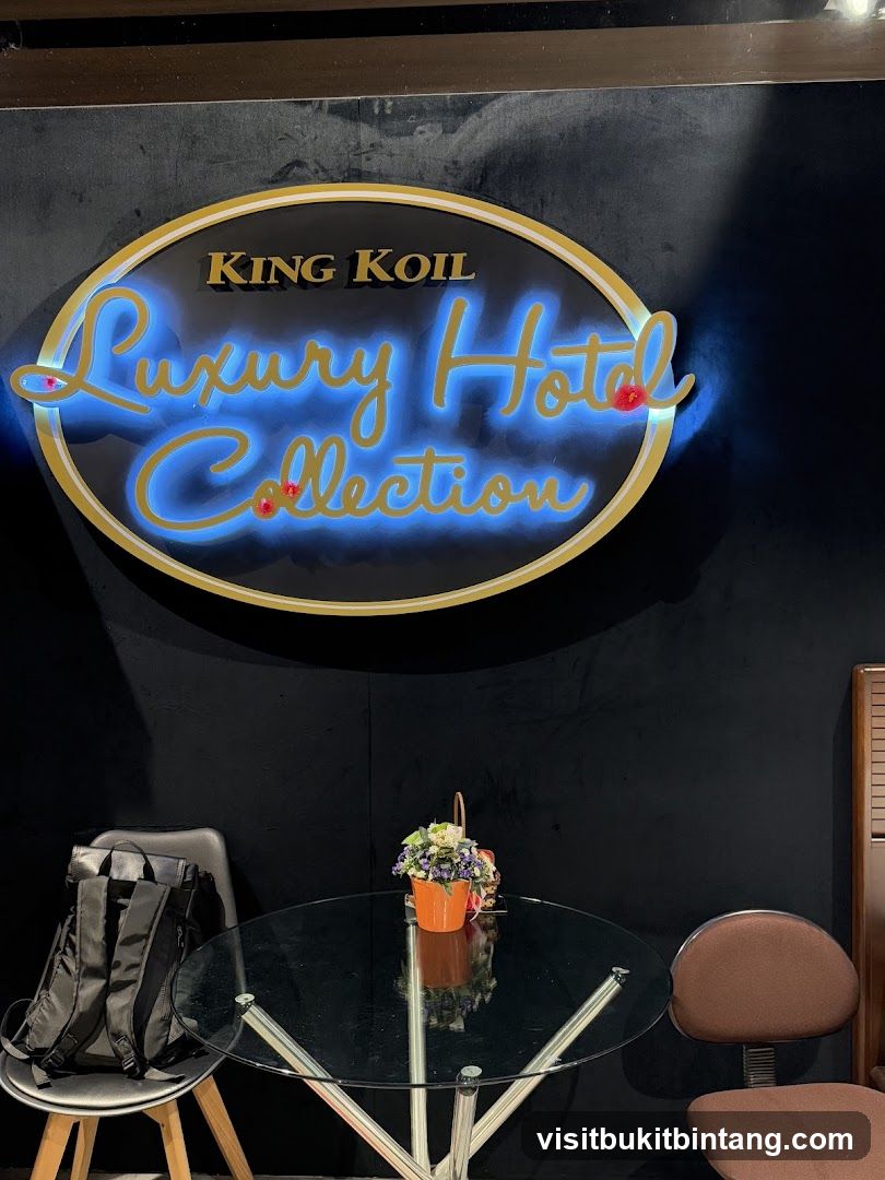 King Koil Luxury Hotel Collection Sign