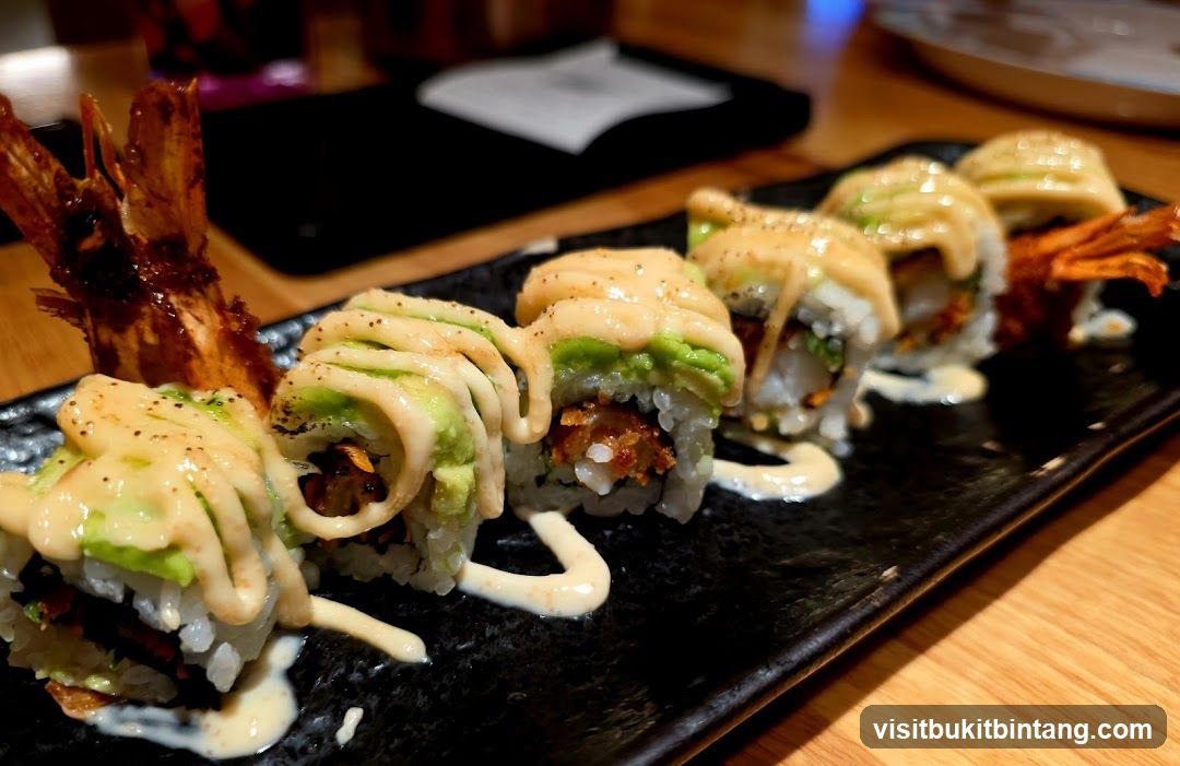 Sushi Rolls with Shrimp
