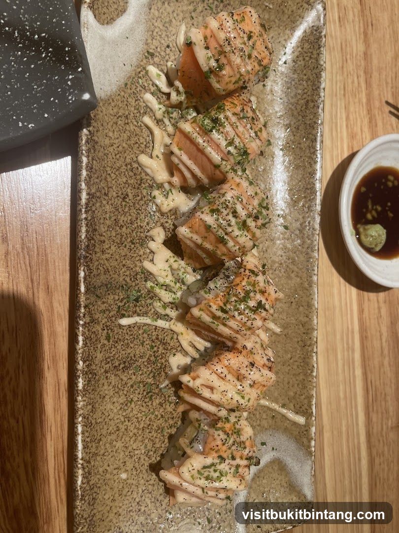 Salmon Sushi Rolls