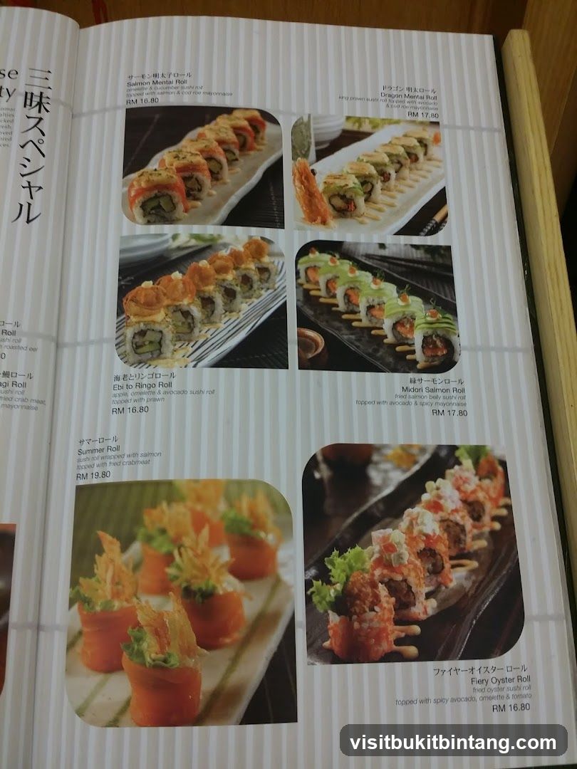 Japanese Sushi Rolls