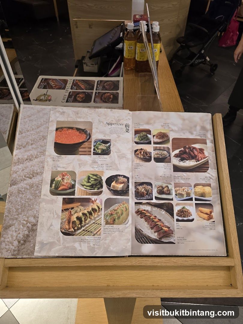 Appetizer Menu