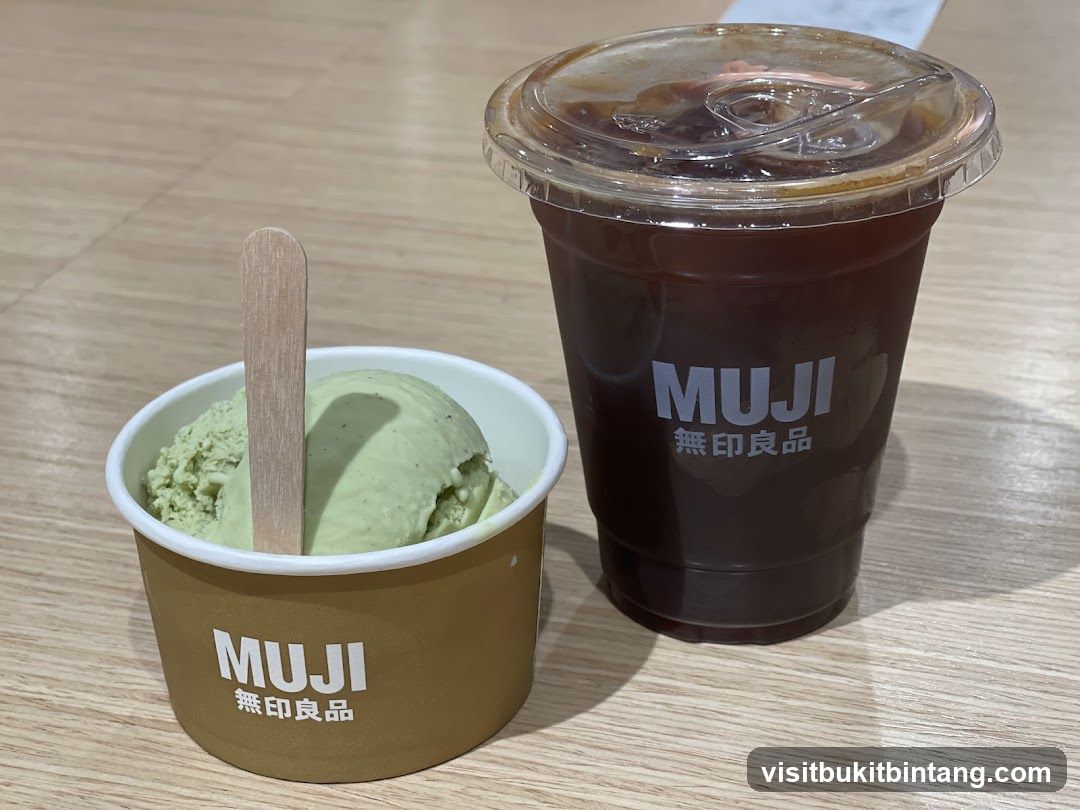 Muji Ice Cream and Coffee